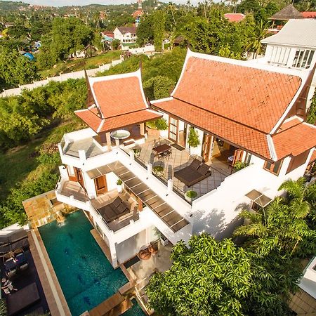 Thai Heritage Villa Melitta Bangrak Bohput, Beach, Pool, Seaviews, 6-Suite, Full Villa, Luxury, Aaa Location Koh Samui Kültér fotó