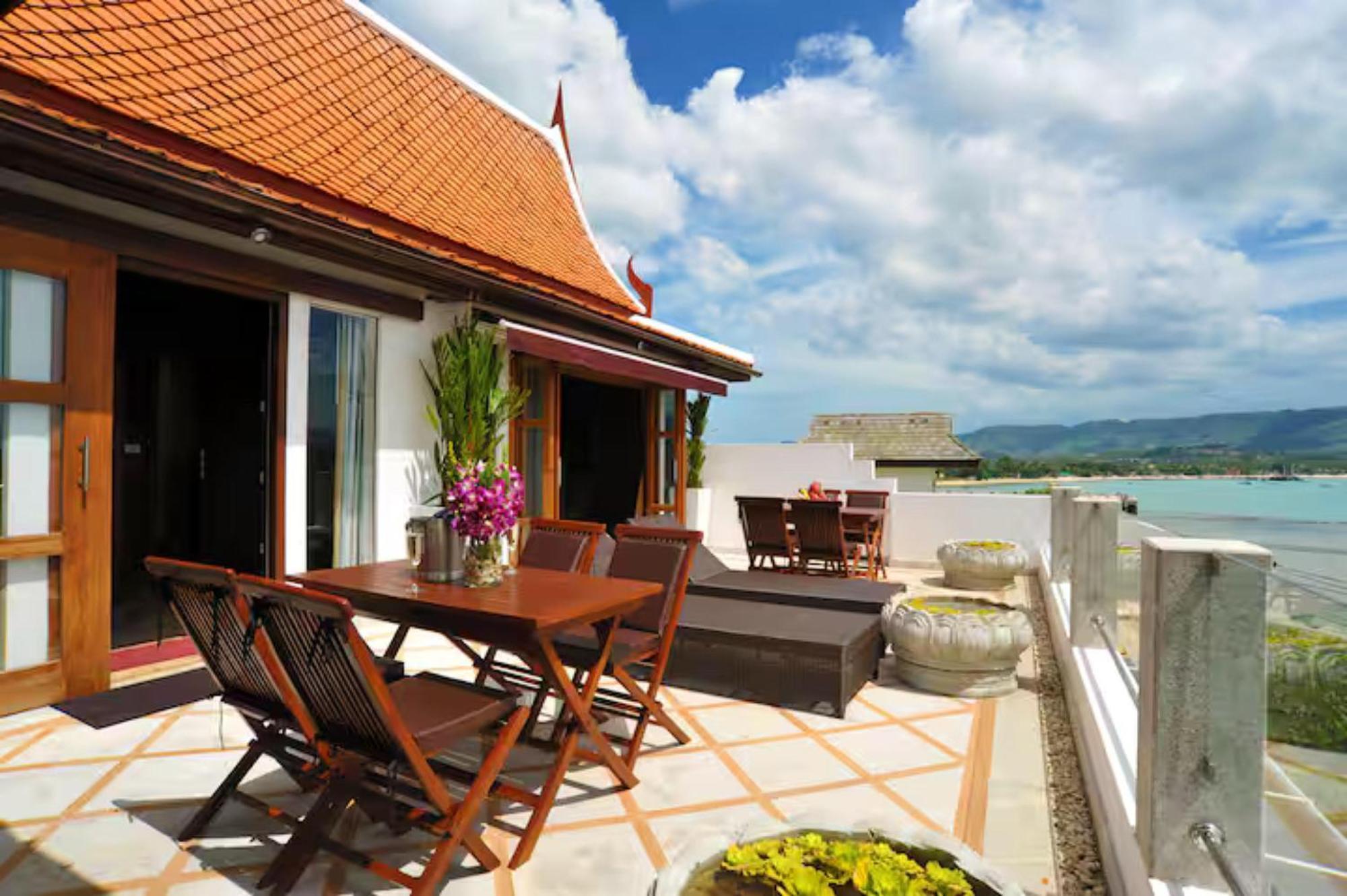 Thai Heritage Villa Melitta Bangrak Bohput, Beach, Pool, Seaviews, 6-Suite, Full Villa, Luxury, Aaa Location Koh Samui Kültér fotó