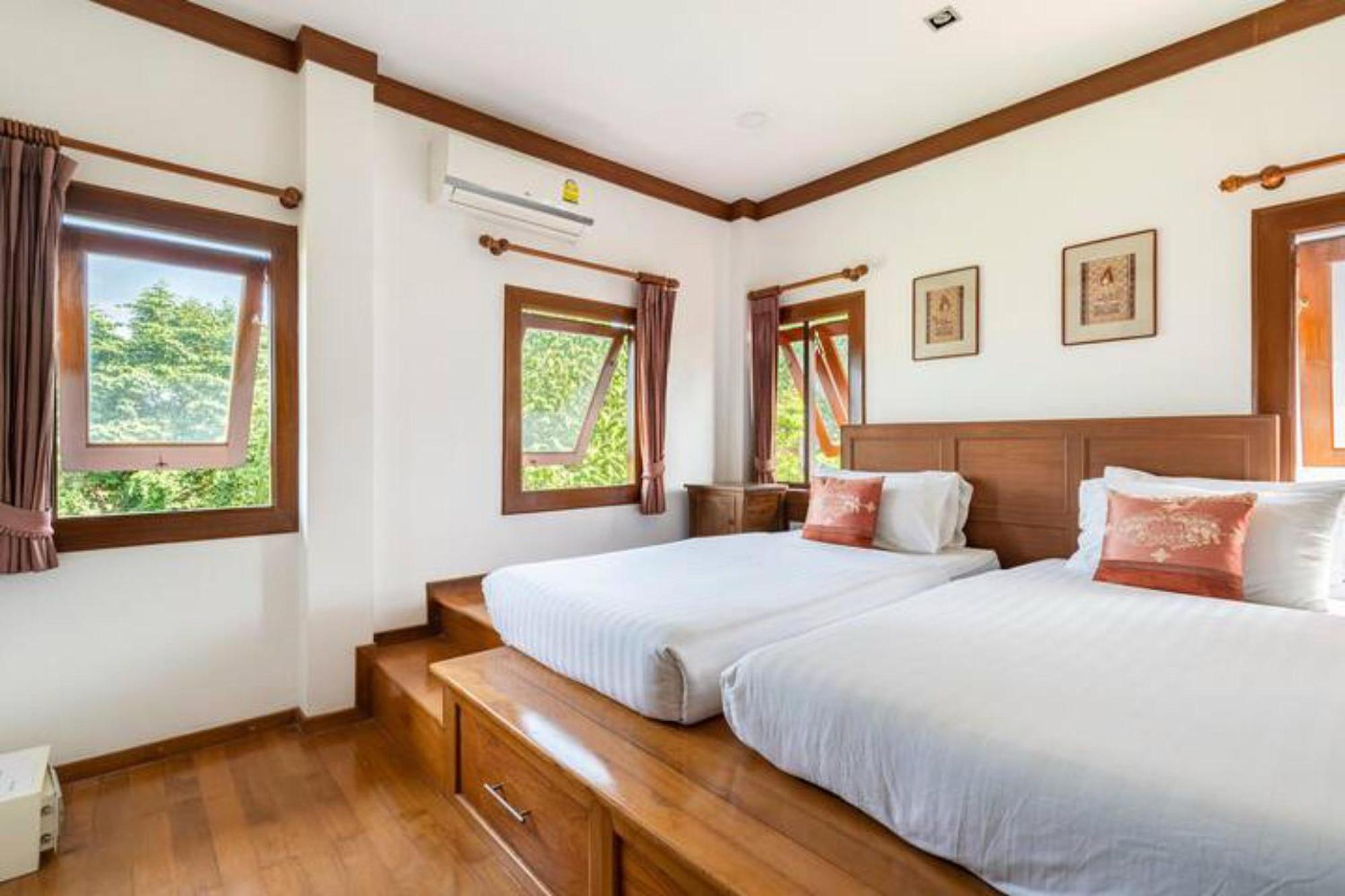 Thai Heritage Villa Melitta Bangrak Bohput, Beach, Pool, Seaviews, 6-Suite, Full Villa, Luxury, Aaa Location Koh Samui Kültér fotó