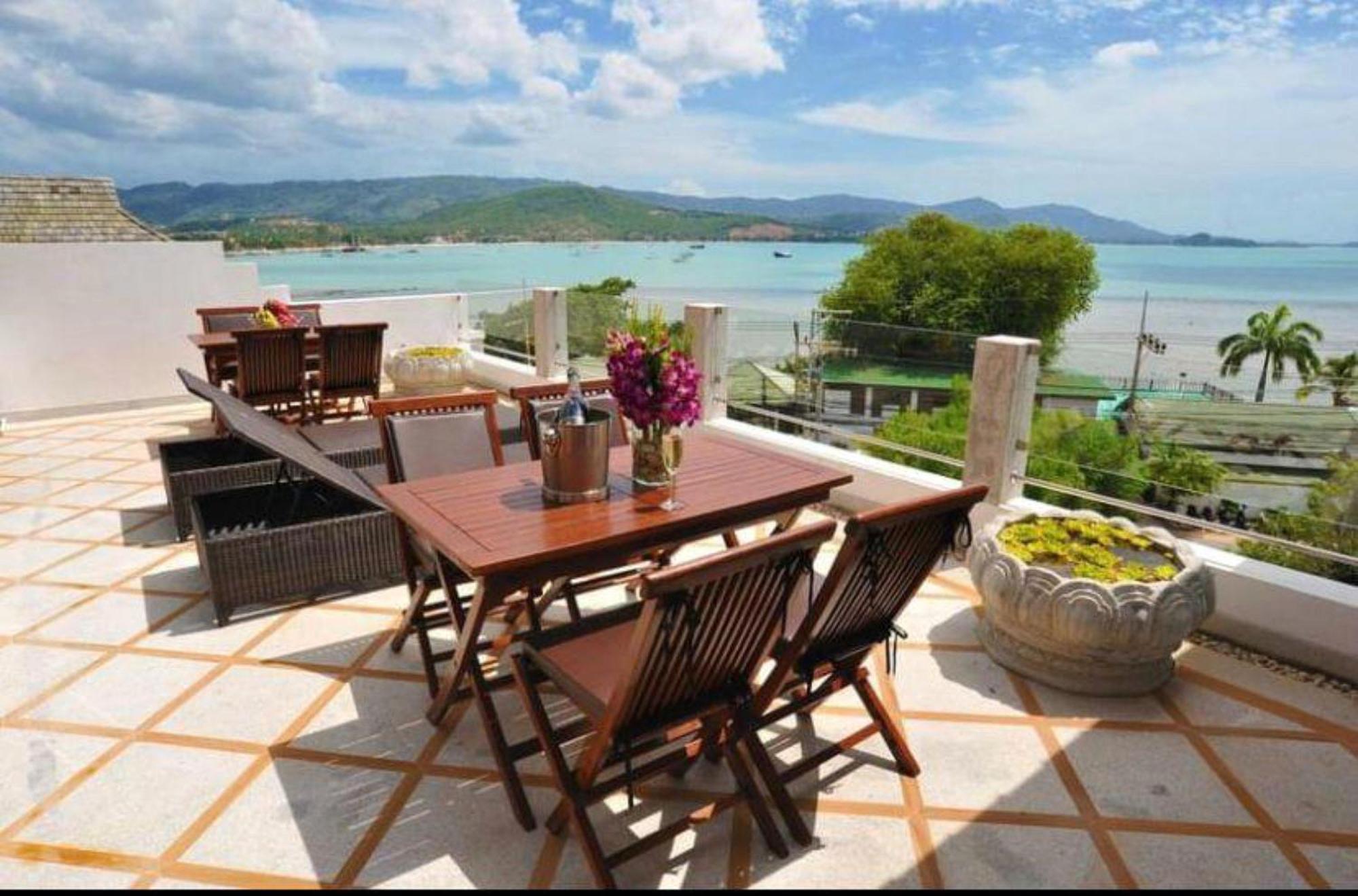 Thai Heritage Villa Melitta Bangrak Bohput, Beach, Pool, Seaviews, 6-Suite, Full Villa, Luxury, Aaa Location Koh Samui Kültér fotó