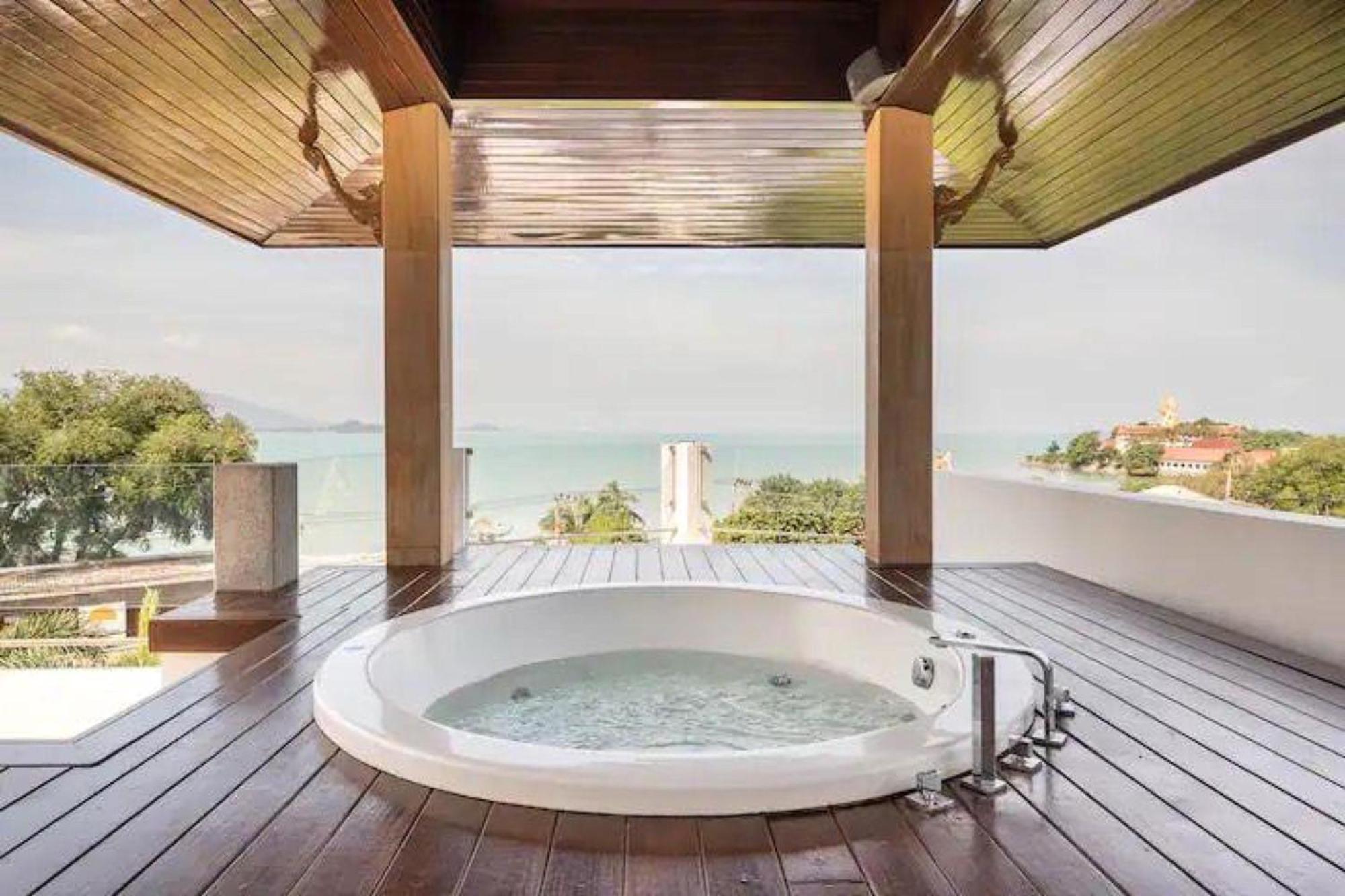 Thai Heritage Villa Melitta Bangrak Bohput, Beach, Pool, Seaviews, 6-Suite, Full Villa, Luxury, Aaa Location Koh Samui Kültér fotó